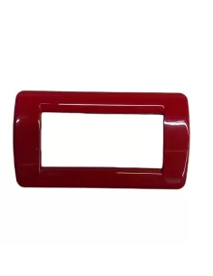 Vimar Idea 16754.05 Plato Redondo 4 Módulos Amaranto